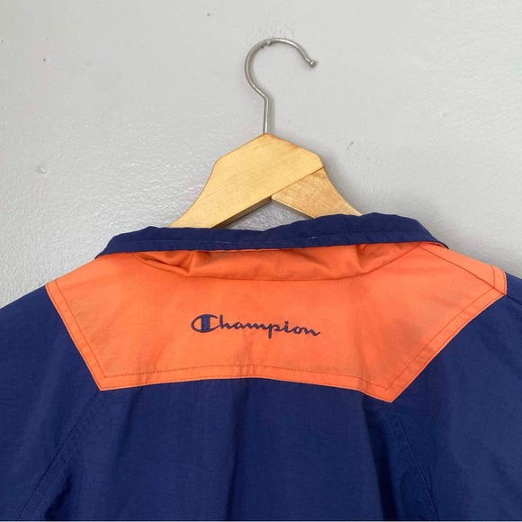 VTG. Champion Auburn Football Colorblock Windbreaker Size XXL - Picture 8 of 9